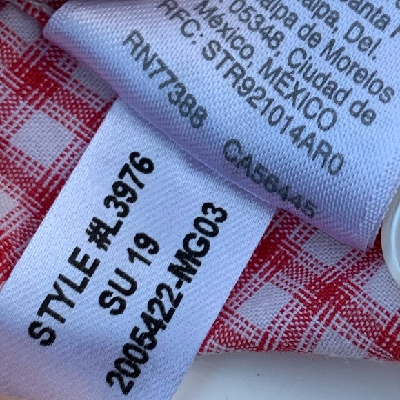 Secret Wash Shirting J. Crew Classic Red/White Button Long Sleeve Men’s Shirt - Picture 10 of 13